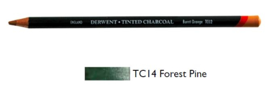 DERWENT TINTED CHARCOAL PENCIL FOREST PINE (TC14) 2301678