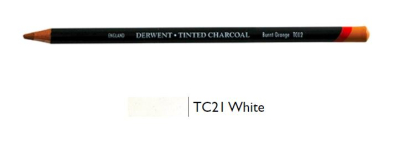 DERWENT TINTED CHARCOAL PENCIL WHITE (TC21) 2301685