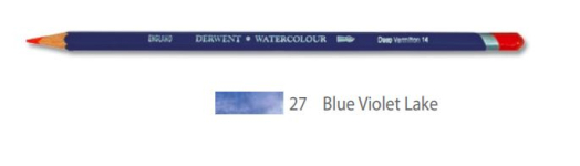 DERWENT WATERCOLOUR PENCIL 27 BLUE VIOLET LAKE 32827