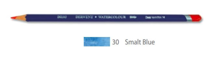 DERWENT WATERCOLOUR PENCIL 30 SMALT BLUE 32830