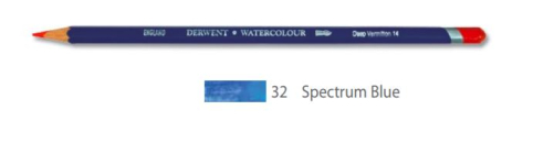 DERWENT WATERCOLOUR PENCIL 32 SPECTRUM BLUE 32832