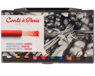 CONTE SOFT PASTELS 10 ASSORTED 50211