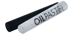 OIL PASTELS oil pastels- WHITE MUNGYO check