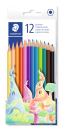 STAEDTLER COLOURING PENCIL WOOD FREE 12PK    175 C12