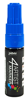 4ARTIST MARKER 8MM BRIGHT BLUE BY PEBEO 580210