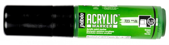 PEBEO ACRYLIC MARKER 5-15mm TIP GREEN 201723