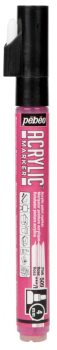 PEBEO ACRYLIC MARKER 4mm TIP PINK 201509