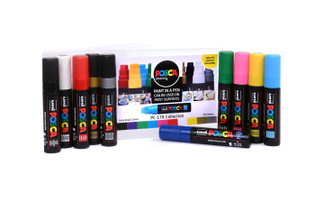 PC-17K 10pc COLLECTION PACK POSCA EX BROAD 153544868