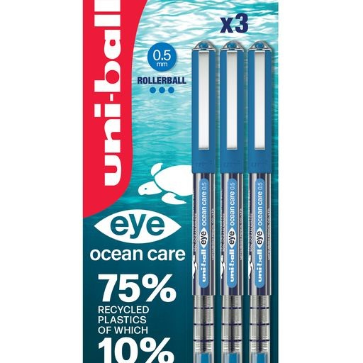 UB-150-10 Eye Broad Rollerball 3pc Blister Nero Plastica Confezione Gratuita UB-150-10 Eye Broad Rollerball 3pc Blister Nero Plastica Confezione Gratuita