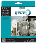 GEDEO SILVER FINISH LEAF 25 PK 766543                  LEAVES