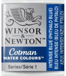 WN COTMAN WATERCOLOUR 1/2 PAN INTENSE BLUE 0301327