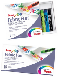 Pentel Fabricfun Pastel Dye Sticks