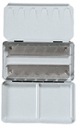 EMPTY METAL WATERCOLOUR TIN - 12 1/2 PANS 507490