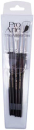 PRO ARTE SCHOLAR BRUSH 34WB WALLET 5 BRUSH SET 34WB