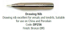 MANUSCRIPT DRAWING NIB BRONZE DP256BR24 24 nibs in a box