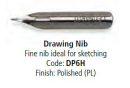 MANUSCRIPT FINE DRAWING NIB POLISHED DP6HPL24 PACK OF 24