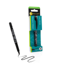 MANUSCRIPT ITALIC MARKER 1.4mm FINE BLACK MM60081