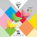 ORIGAMI 10 COLOURS 20x20cm 100SH CLAIREFONTAINE 95007C