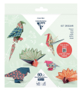 ORIGAMI KIT BIRDS 3 SIZES 60SH CLAIREFONTAINE 95382C
