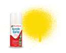 HUMBROL 69 YELLOW 150ml ACRYLIC SPRAY AD6069