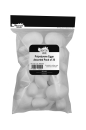POLYSTYRENE EGGS 38,56,78mm 30 ASSORTED BAG 795-30E