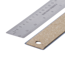 STAINLESS STEEL NON-SLIP RULER - 12
