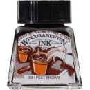 WN DRAWING INK 14ml PEAT BROWN 1005469