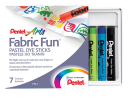 PENTEL FABRICFUN PASTEL DYE STICKS 7'S