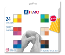 FIMO SOFT 24 HALF BLOCK SET 8023 C24-1