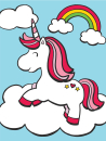 R&L MY FIRST - UNICORN & RAINBOW MFP24