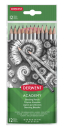 DERWENT ACADEMY PENCILS 5H-6B 12 CARTON SKETCHING 2300412