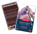 DERWENT COLOURSOFT PENCILS TIN OF 12 0701026