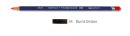 DERWENT WATERCOLOUR PENCIL 54 BURNT UMBER 32854