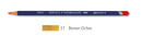 DERWENT WATERCOLOUR PENCIL 57 BROWN OCHRE 32857