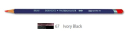 DERWENT WATERCOLOUR PENCIL 67 IVORY BLACK 32867