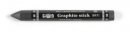 HEXAGONAL GRAPHITE CRAYON - 6B KOH-I-NOOR