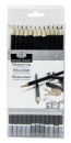 R&L 12 PC SKETCHING PENCILS SPEN-12