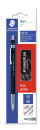 STAEDTLER MARS TECHNICO BLACK B/CARD FREE ERASER 780 C BKP6