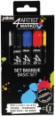 4ARTIST MARKER SET BASIC 5 x 4mm BY PEBEO 580891