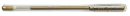 PENTEL HYBRID GEL GRIP PEN - GOLD K118-X