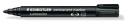 STAEDTLER LUMOCOLOR PERMANENT MARKER BULLET TIP BLACK 352-9