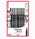 UNI PIN 8PC PLASTIC FREE PACK CALLIGRAPHY 238212801
