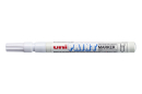 PX-21 BULLET FINE WHITE PAINT MARKER UNI 4902778558607