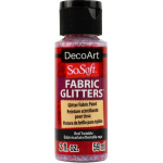 SOSOFT RED TWINKLE 59ml FABRIC ACRYLIC DSSFG07-30