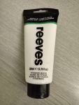 REEVES ACRYLIC LARGE 200 ML TITAINIUM WHITE LARGE  8381710