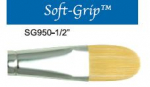 ROYAL SOFT GRIP GOLD TAKLON OVAL WASH - 1/2