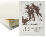 ARBORETA SPIRAL SKETCH PAD A3 (OFF - WHITE)