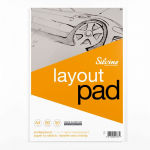 SILVINE LAYOUT PAD A4 50gsm A4LP