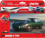 AIRFIX A55009 JAGUAR E-TYPE SMALL STARTER SET