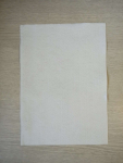 FELT PIECES - LIGHT GREY 12"X 9"